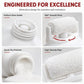 🥳2026 HOT SALE🥳💞50K+ SOLD! 🧱🖌️Waterproof Wall Repair Paste with Integrated Small Roller Brush