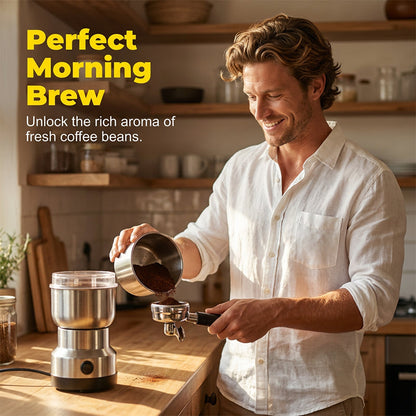 📢📢50% OFF !!!⏰Stainless Steel Multi-Purpose Electric Grinder