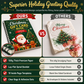 🔥🎁60% OFF!!!-Ready for Christmas!🎅Santa Christmas Gift Card Book Santa Gift Card