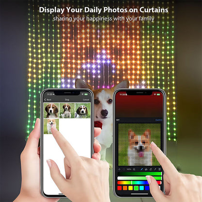 🎁💥LAST DAY SALE 50% OFF!!⚡Waterproof LED Curtain String Lights✨