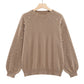 ⏳✨Limited-time 60% off☁️🧶 Women's Round Neck Pullover Sweater – Breathable & Skin-Friendly, Warm & Cozy | Perfect Autumn/Winter Knit ✨
