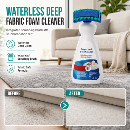 🥳2026 HOT SALE🥳💞50K+ SOLD! ✨ 50% OFF!🛋️Waterless Fabric and Carpet Cleaner