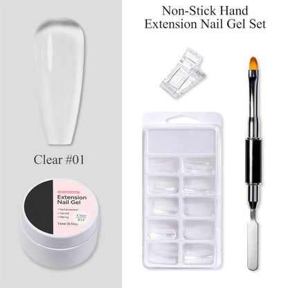 🎁2026 New Arrivals 50% OFF💥Solid Nail Extension Builder Gel — Non-Flowing, Easy to Use 🥳