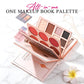 🏆LAST DAY SALE 50% OFF!!💐🥳 All-in-One Makeup Book Palette – Multi Layer Eyeshadow Blush Contour Highlight Makeup Kit, Portable Foldable Makeup Book for Daily & Party Makeup