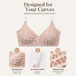 🔥🐆Christmas Hot Sale 50% OFF👙Women's Leopard Print Wireless Push-Up Bra, Comfortable Shape-Enhancing Everyday Support Bra