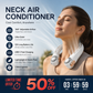 💨2026 Summer Hot Sale 70% OFF💞🍃 USB Portable Bladeless Neck Fan –😎Ultra‑quiet, 360° rotating, 3 speeds🌬️